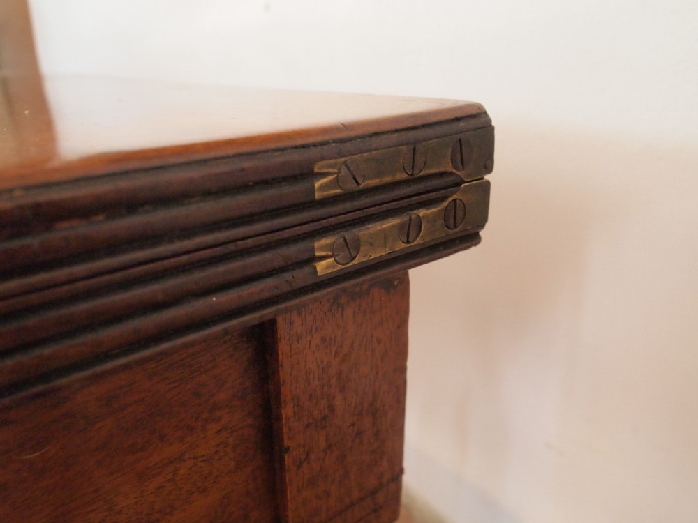 Table hall lamp console game George IV Mahogany c1820 View III