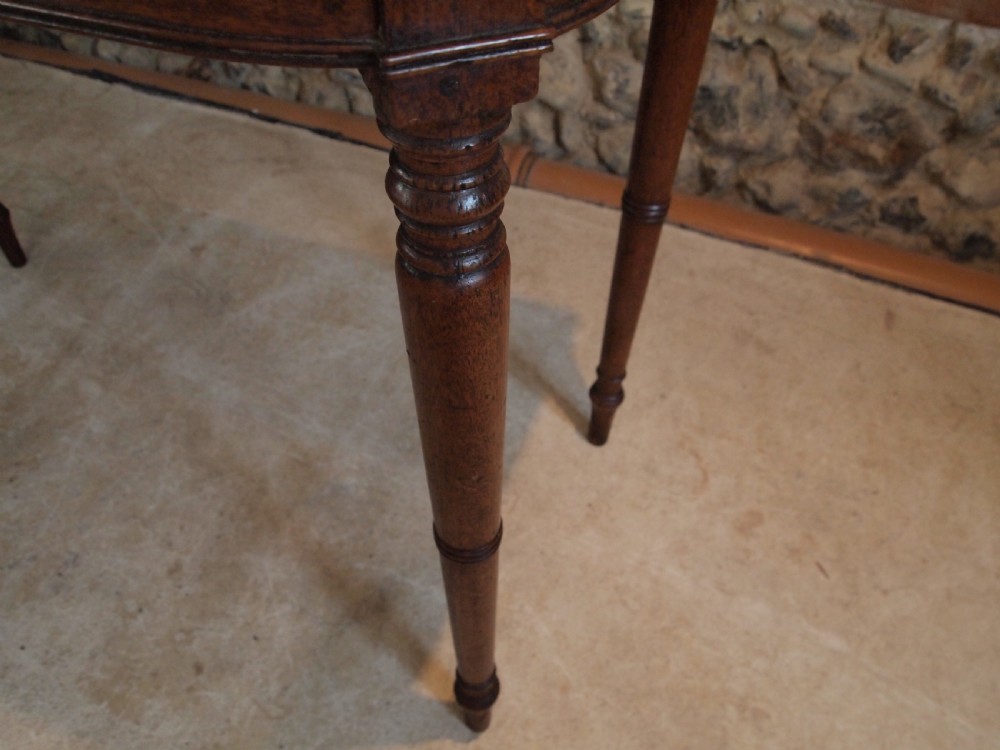 Table hall lamp console game George IV Mahogany c1820 View VII