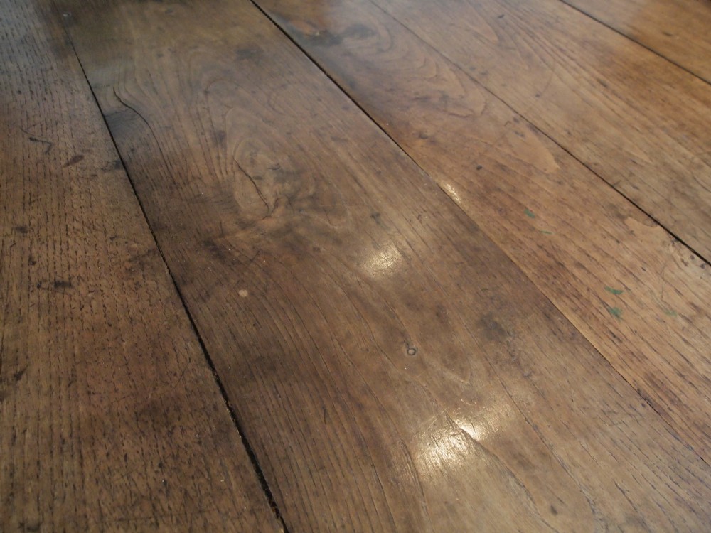 Table refectory dining farmhouse French Ash c1850 View VII