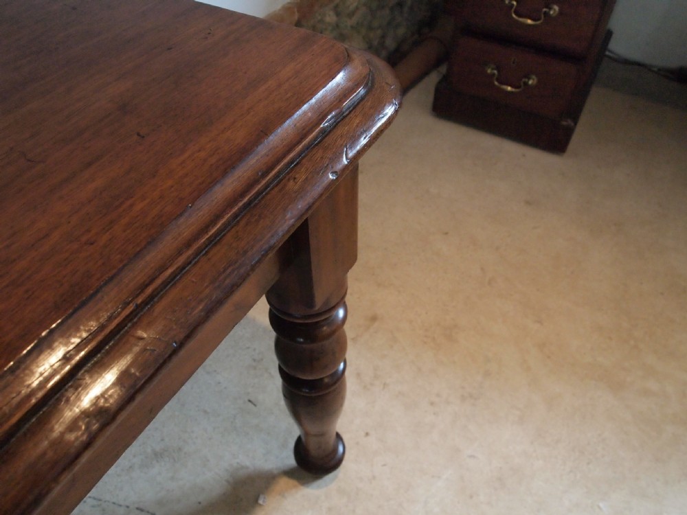 Table hall lamp console side Victorian Mahogany c1860 View IV