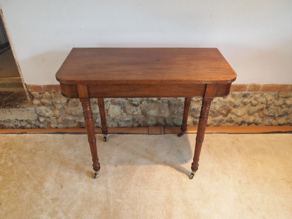 Table hall side lamp console George IV Mahogany c1830 View VII