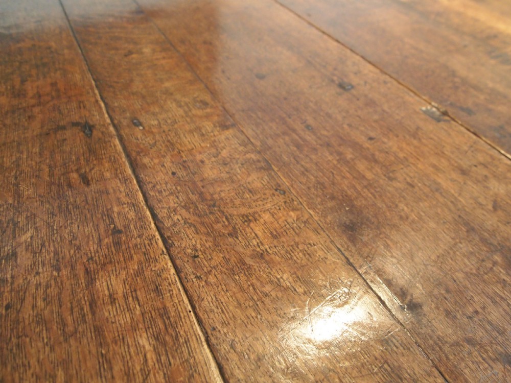 Table Queen Anne Oak gate leg dining table c1700 View XII