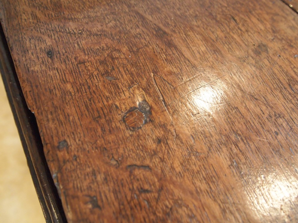 Table Queen Anne Oak gate leg dining table c1700 View XVI