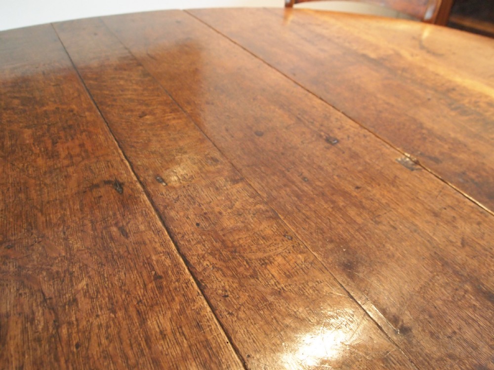 Table Queen Anne Oak gate leg dining table c1700 View XVII