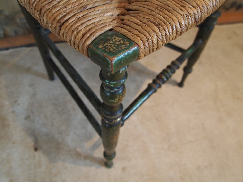 Chair stunning Regency painted chair c1820 View VII