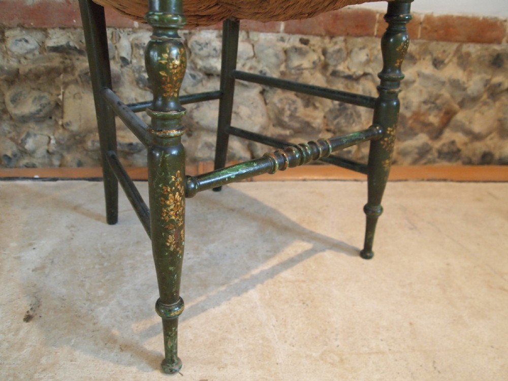 Chair stunning Regency painted chair c1820 View VIII