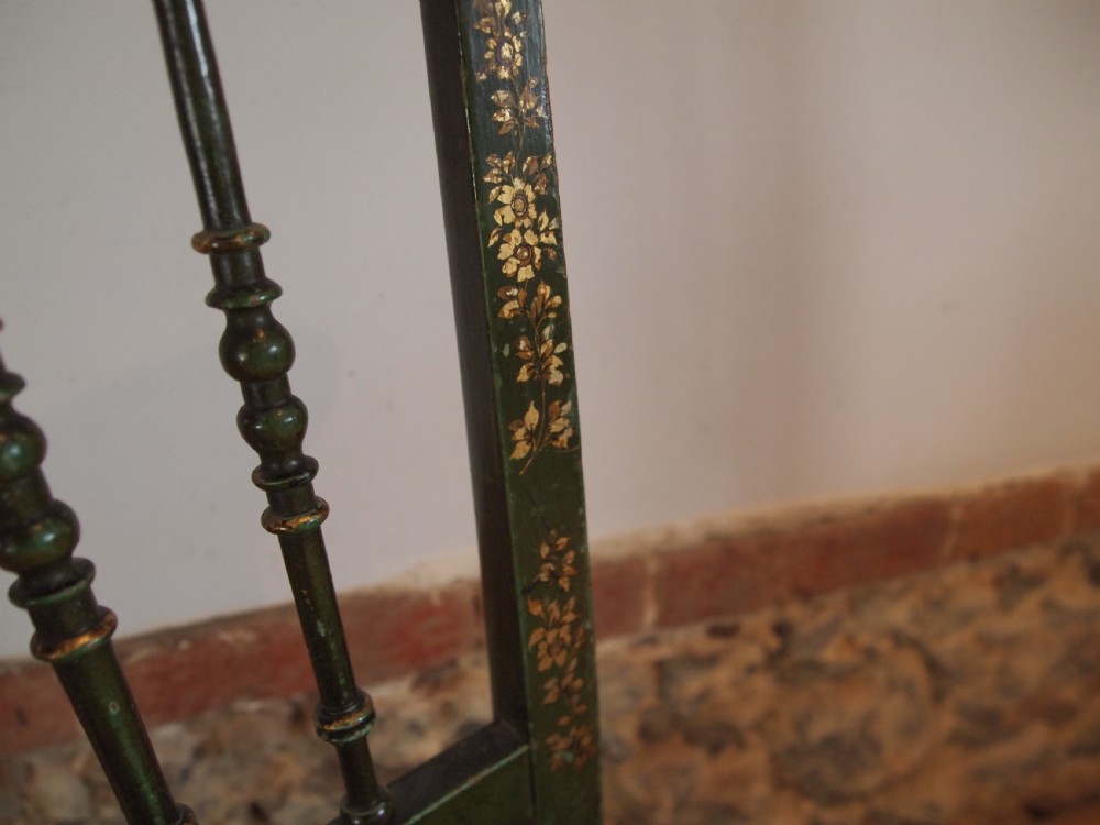 Chair stunning Regency painted chair c1820 View X