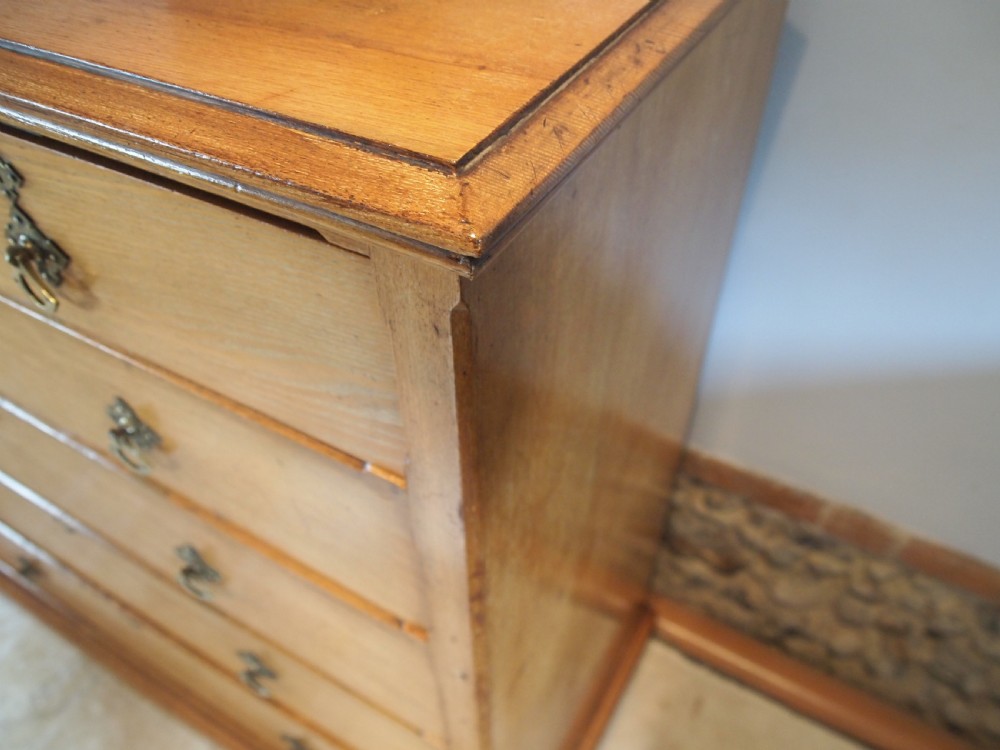 Chest of drawers Arts and Crafts Victorian Ash Pugin influenced c1880 View XII