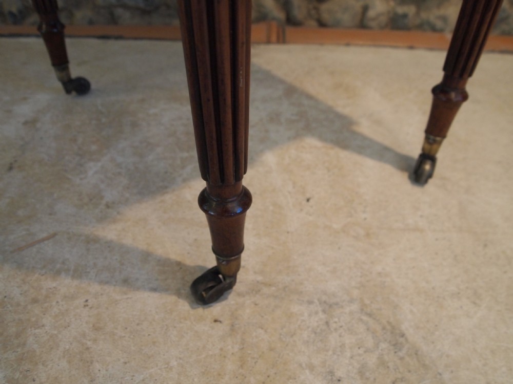 Table hall lamp side console fine Regency Rosewood c1830 View VII