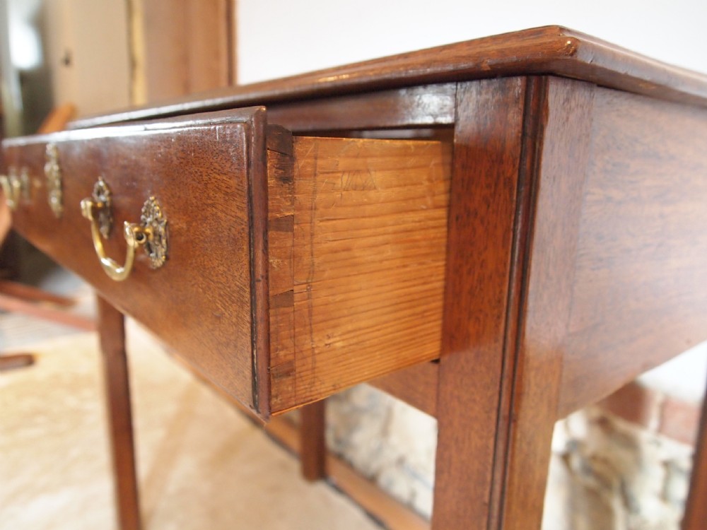 Table hall lamp side console George III Mahogany c1800 View II