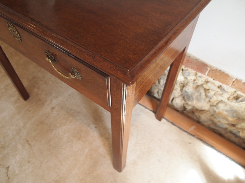 Table hall lamp side console George III Mahogany c1800 View V