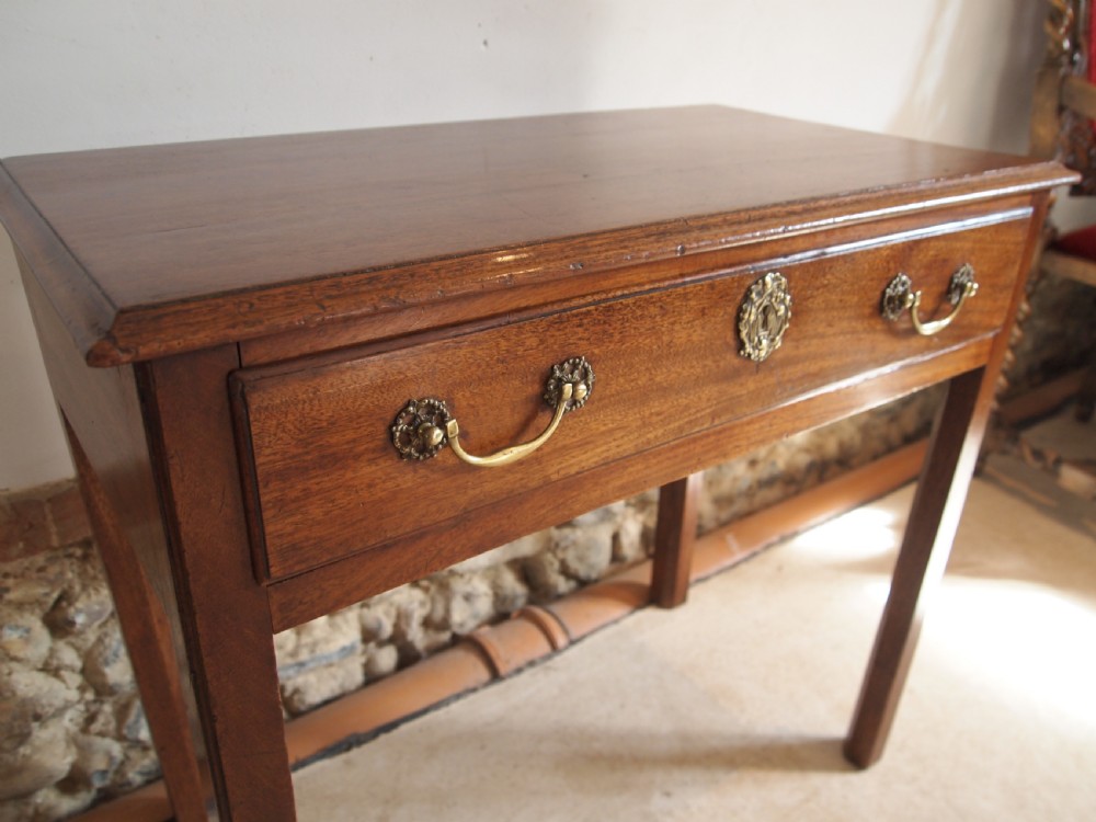 Table hall lamp side console George III Mahogany c1800 View VII