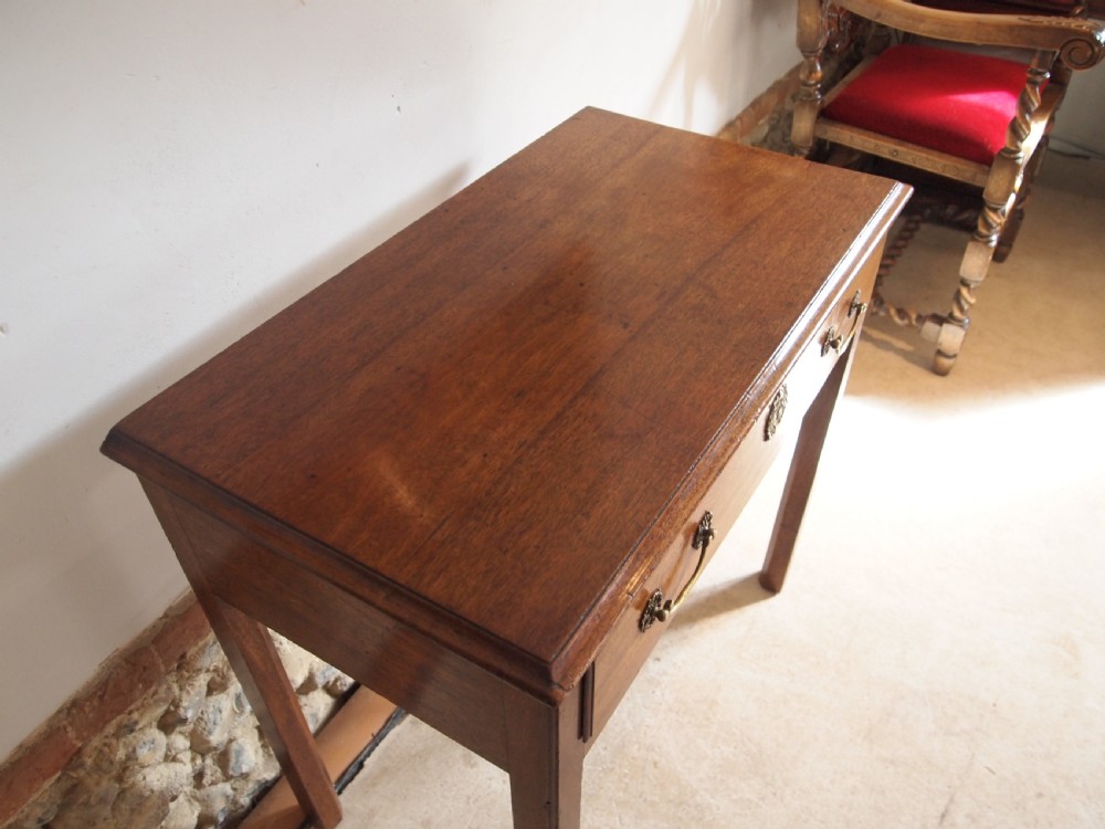 Table hall lamp side console George III Mahogany c1800 View VIII