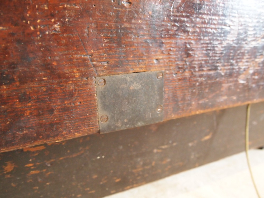Chest of drawers rare George III engineers or cabinet makers chest c1800 View V