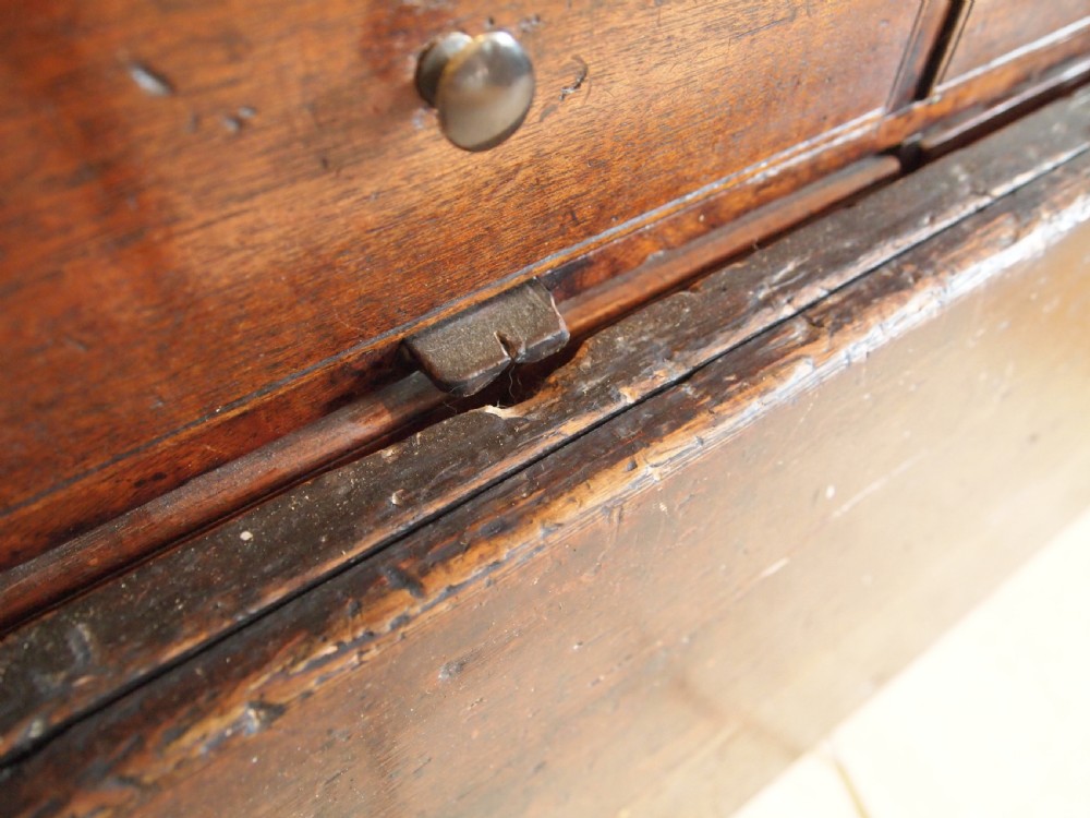 Chest of drawers rare George III engineers or cabinet makers chest c1800 View VIII