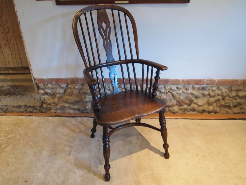 Chair Victorian Windsor Ash and Elm c1840
