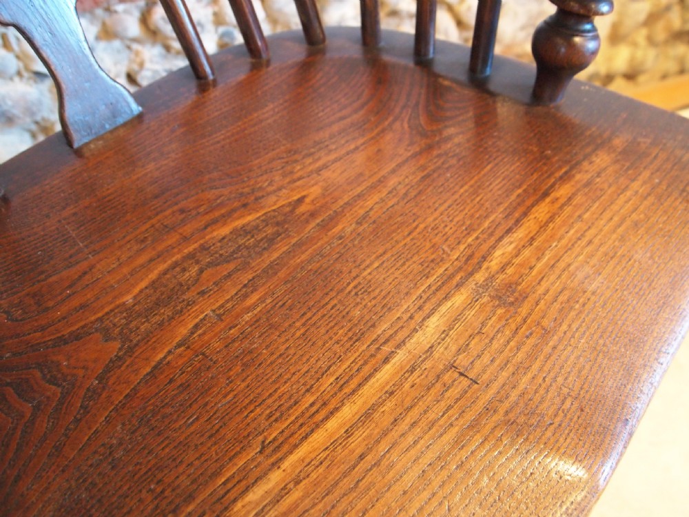 Chair Victorian Windsor Ash and Elm c1840 View V