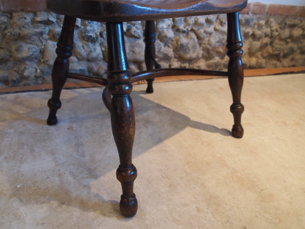 Chair Victorian Windsor Ash and Elm c1840 View VIII