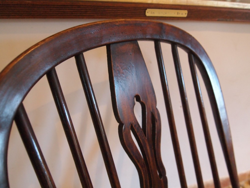 Chair Victorian Windsor Ash and Elm c1840 View XI
