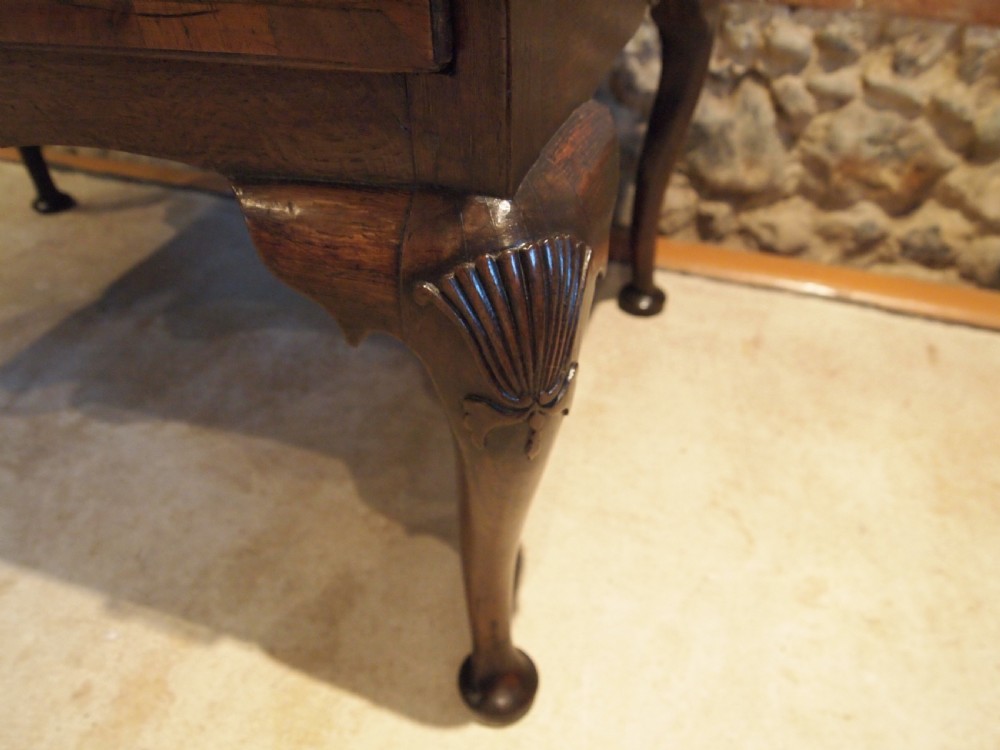 Chest of drawers chest on stand rare George II Oak c1740 View III
