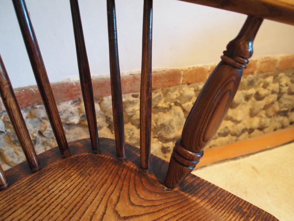 Chair Windsor Ash and Elm Victorian c1840 View VII