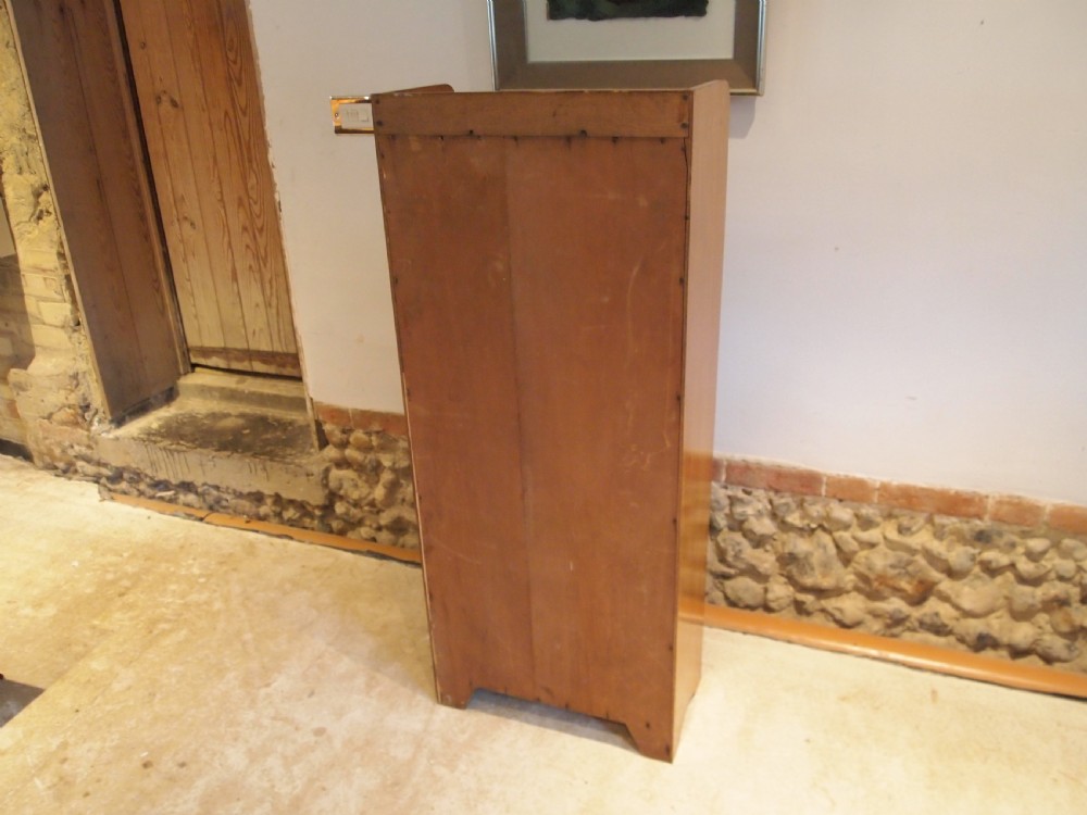 Bookcase manner of Heals Golden Oak c1920 View V