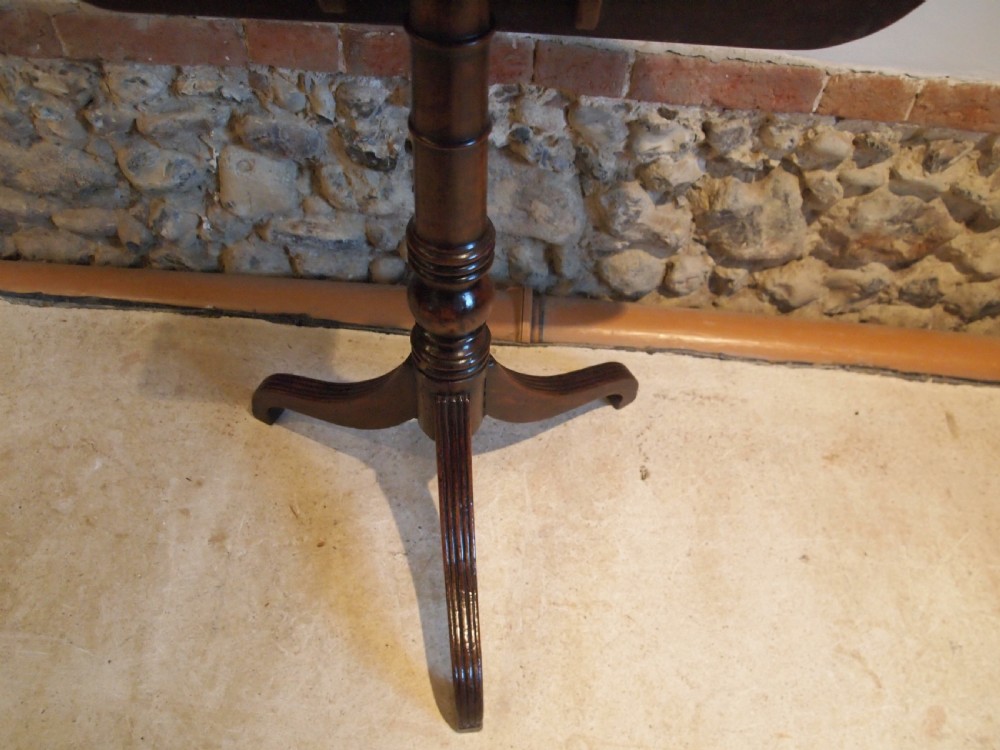 Table lamp hall side console George III Mahogany c1790 View IX
