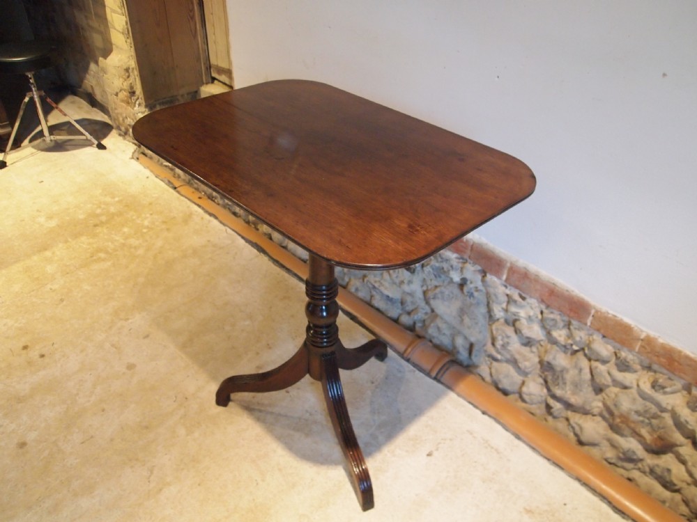 Table lamp hall side console George III Mahogany c1790 View X