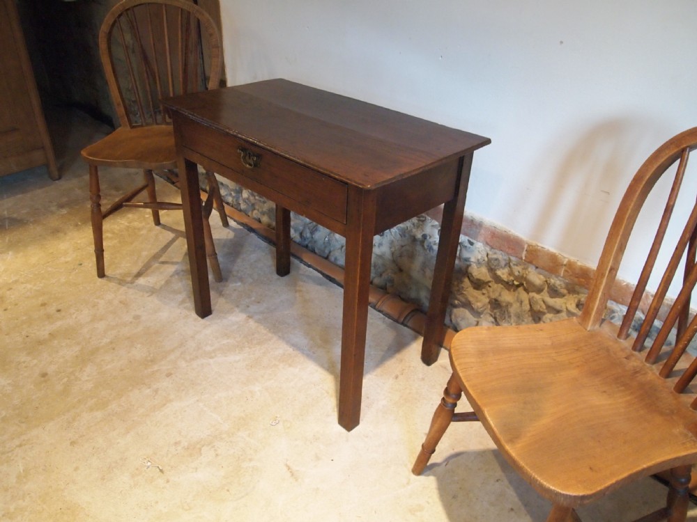Table lamp hall console George II Oak c1750 View VII