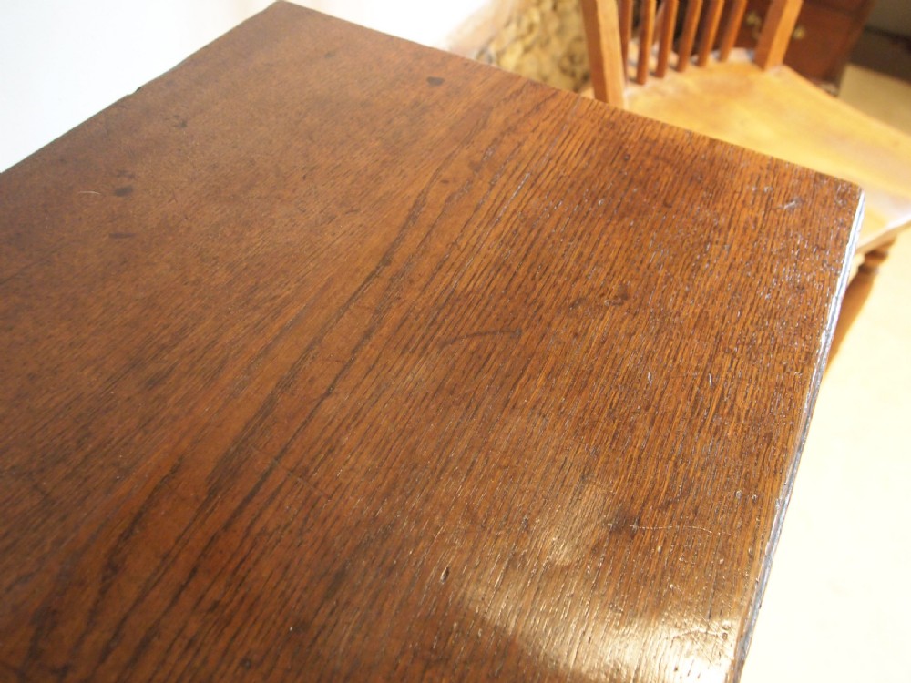 Table lamp hall console George II Oak c1750 View IX