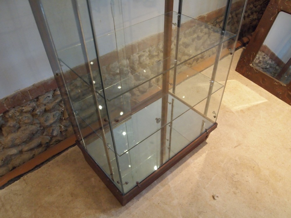 Cabinet display shop haberdashery lockable c1920 View V