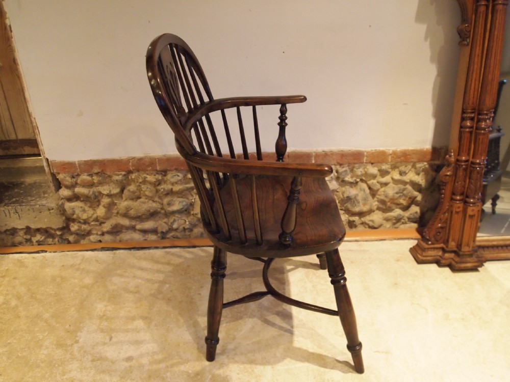 Chair Windsor Yew and Elm George IV c1820 View VII