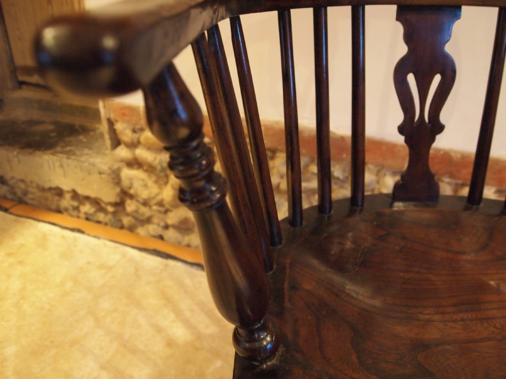 Chair Windsor Yew and Elm George IV c1820 View IX