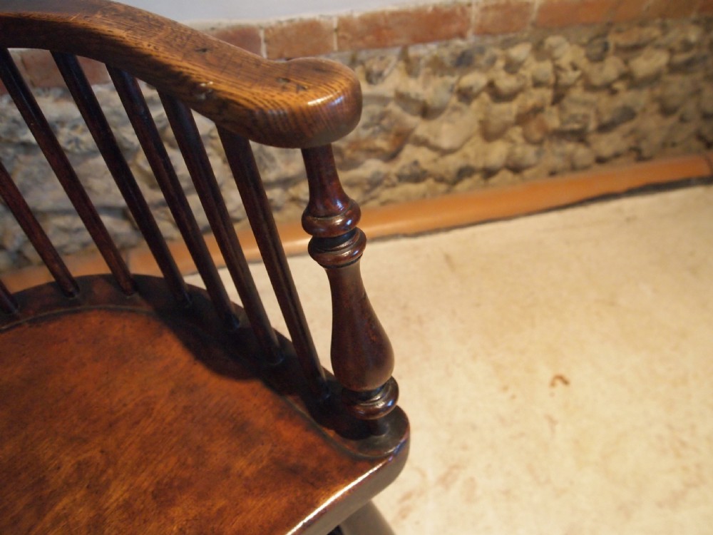 Chair V Rare Scottish provincial Darvel rocking chair c1840 View XI