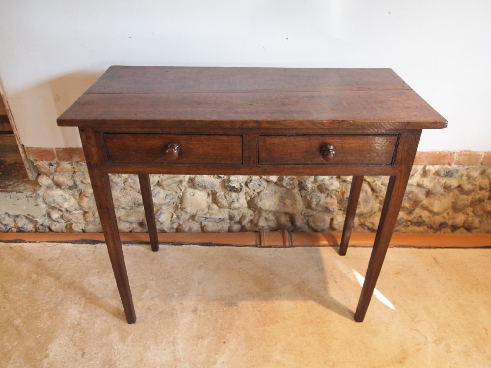 Table Arts and Crafts Cotswold style Oak c1900