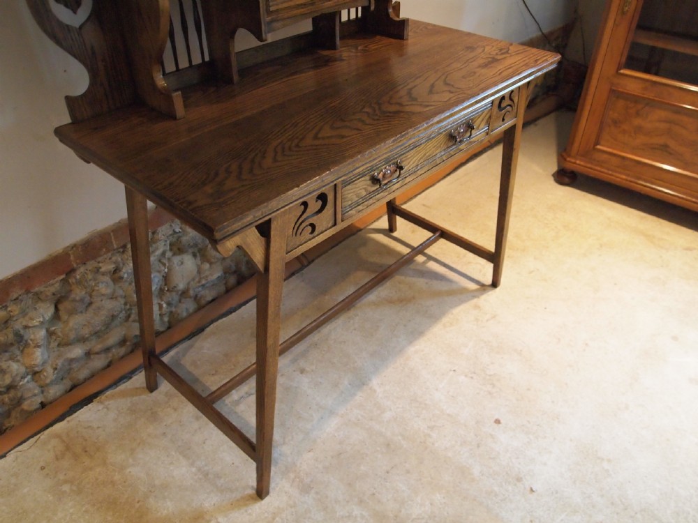 Outstanding Arts and Crafts Ash dressing table Shapland and Petter c1900 View X