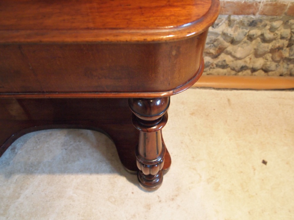 Dressing table fine small Victorian Duchess Mahogany c1870 View VII