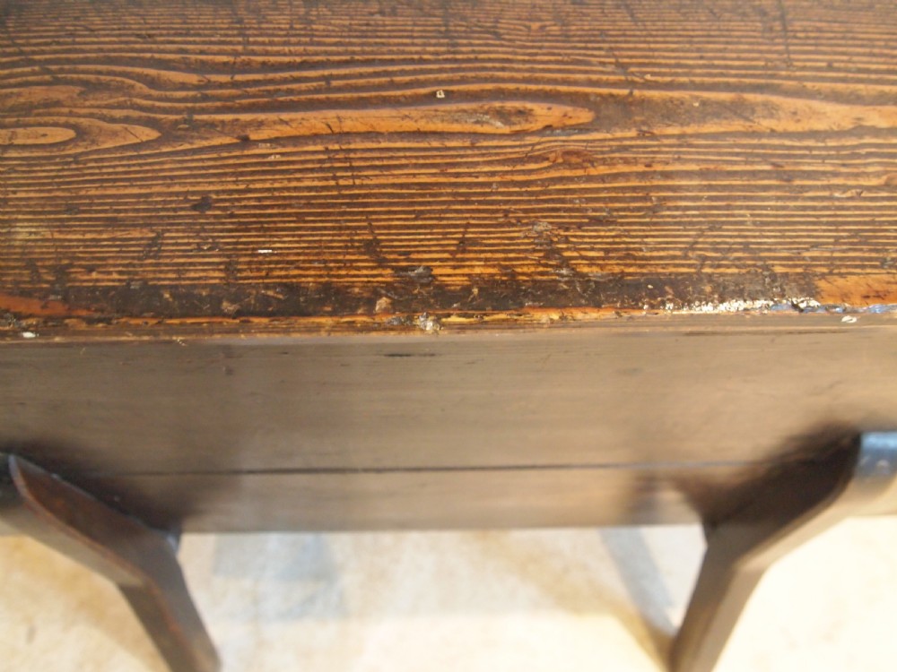 Chest trunk coffer Dough bin Victorian Pine c1840 View VI
