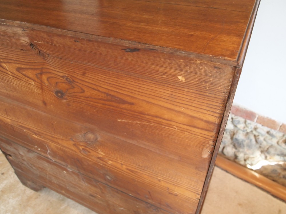 Chest of Drawers stunning George III Oak c1800 View V