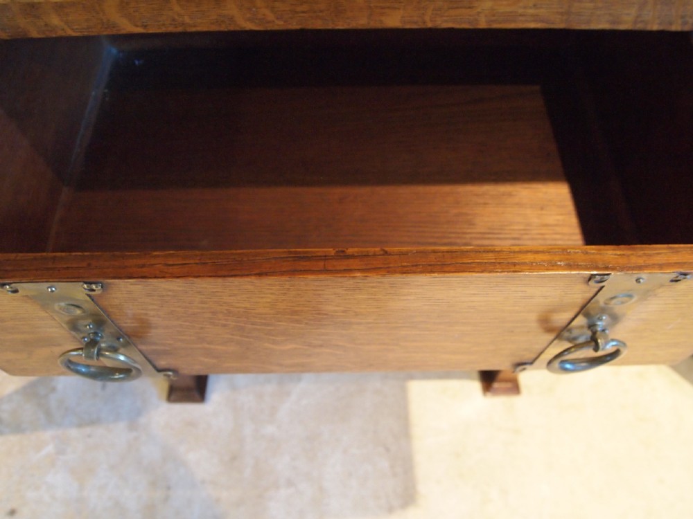 Dresser Sideboard Arts and Crafts Oak stunning c1900 View XI