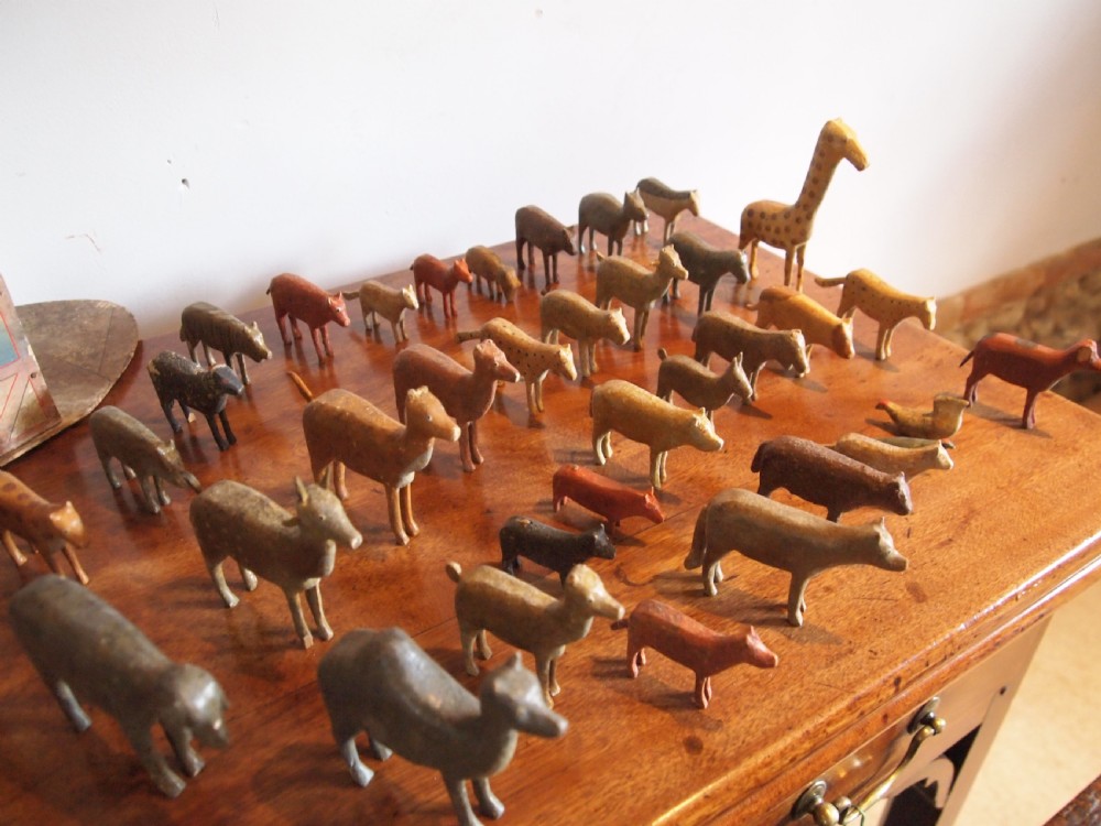 Noahs Ark Victorian A J Galpin Norwich 90 animals c1890 View VIII