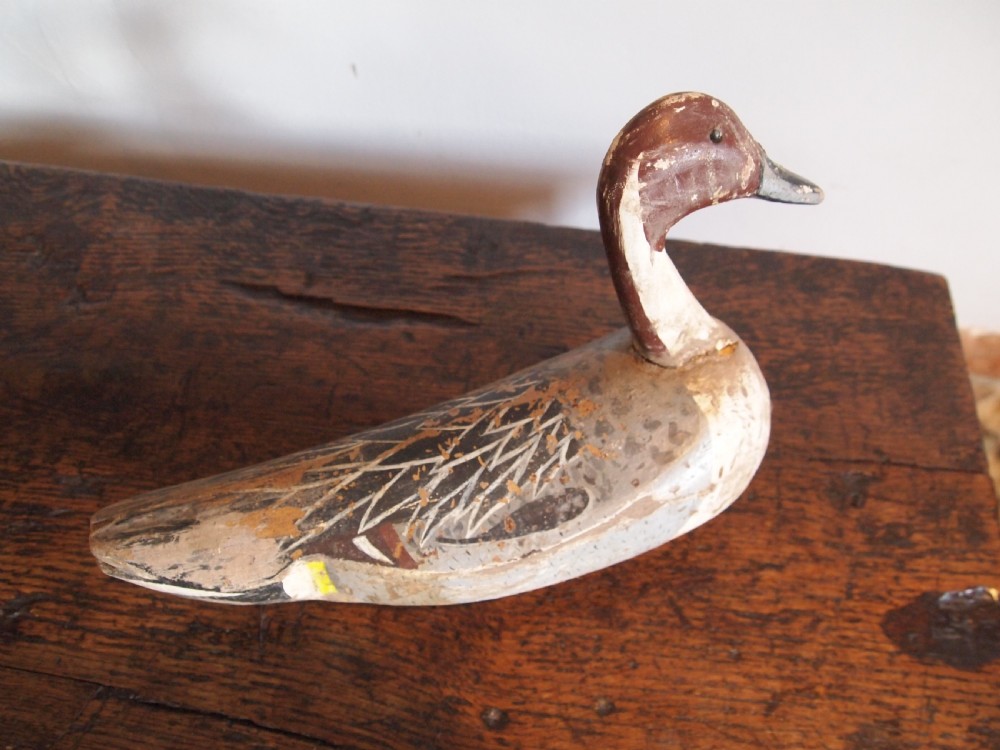 Ducks decoy ducks Victorian original paint c1880 View VII