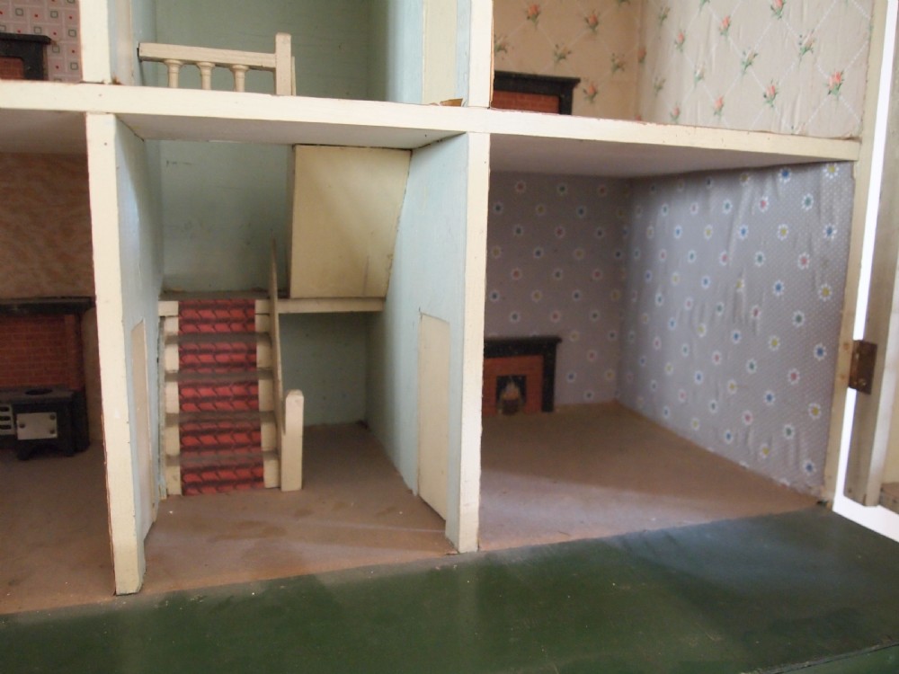 Dolls House original Edwardian Hamleys London c1910 View X