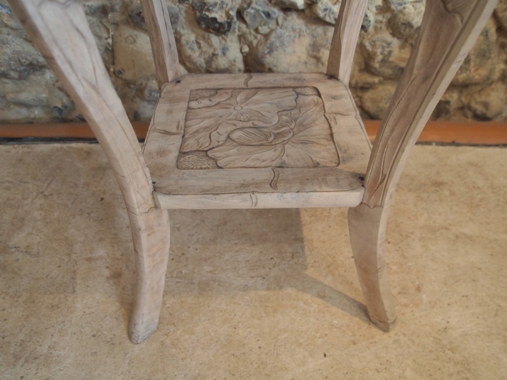 Table Liberty & Co Japanese aesthetic Beech c1913 View IX