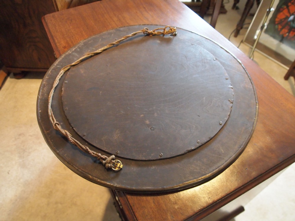 Mirror Arts and Crafts Brass Ivy c1900 View IV