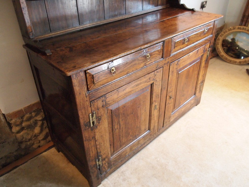 Dresser Welsh Elm George I c1720 View IX