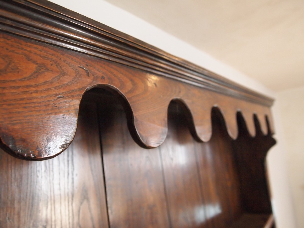 Dresser Welsh Elm George I c1720 View XIV