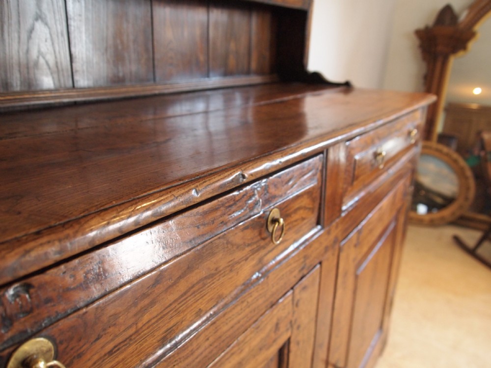 Dresser Welsh Elm George I c1720 View XVI
