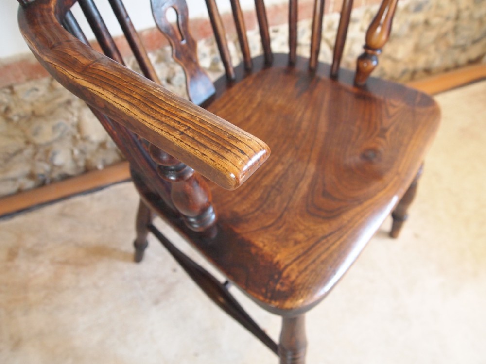Chair Windsor Ash and Elm Early Victorian Lincolnshire c1840 View IV