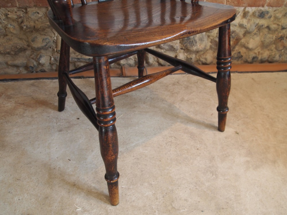 Chair Windsor Ash and Elm Early Victorian Lincolnshire c1840 View VII